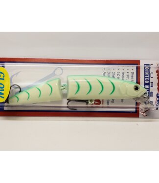 Challenger Lures MG010-T07 CHALLENGER JOINTED MINNOW 4-3/8" 1/2 OZ GLOW GREEN