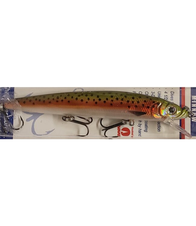 Challenger Lures EG033-071 CHALLENGER MINNOW 4-1/2” 3/8 OZ RAINBOW METALLIC
