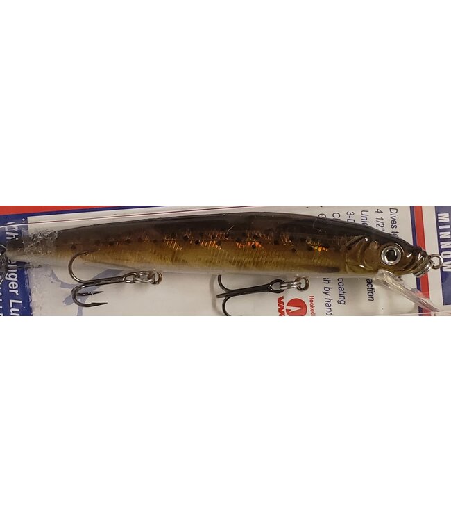 Challenger Lures EG033-205  CHALLENGER MINNOW 4-1/2” 3/8 OZ  BROWN TROUT