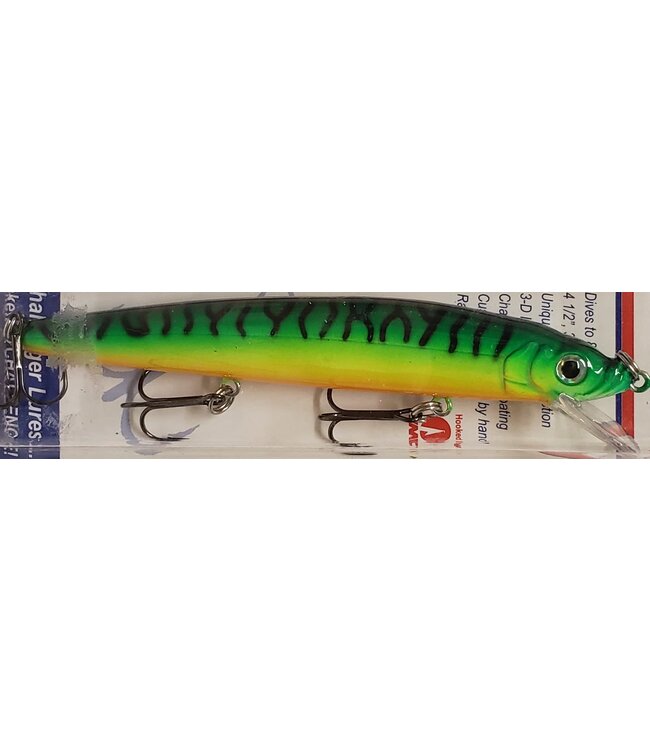 Challenger Lures EG033-T08 CHALLENGER MINNOW 4-1/2” 3/8 OZ HOT TIGER
