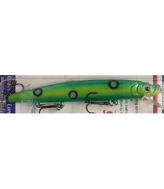 Challenger Lures EG033-T21 CHALLENGER MINNOW 4-1/2” 3/8 OZ NUCLEAR GREEN