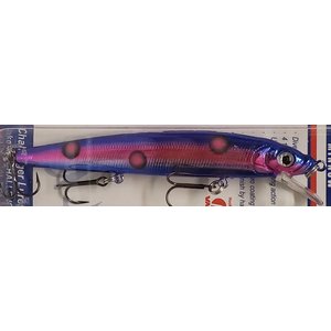 Challenger Plastic Products EG033-T22 CHALLENGER MINNOW 4-1/2” 3/8 OZ NUCLEAR PINK/PURPLE