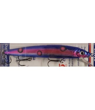 Challenger Lures EG033-T22 CHALLENGER MINNOW 4-1/2” 3/8 OZ NUCLEAR PINK/PURPLE