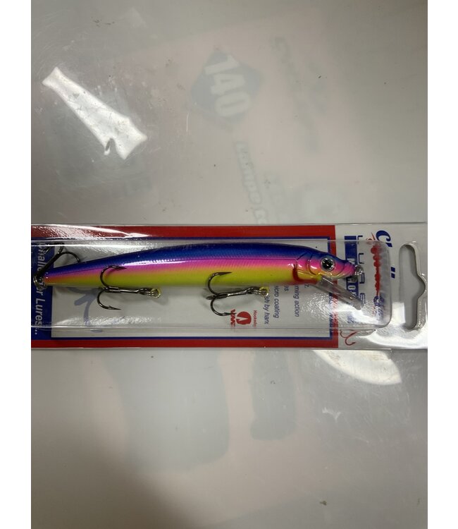 Challenger Lures EG033-T28  CHALLENGER MINNOW 4-1/2” 3/8 OZ FOUR BAGGER