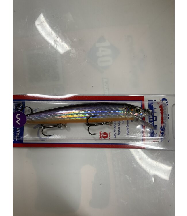 Challenger Lures EG033-T27T-2  CHALLENGER MINNOW 4-1/2" 3/8 OZ UV MET PUR OR BELLY