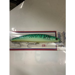 Challenger Plastic Products MG004-T08 CHALLENGER MAGNUM MINNOW 6-1/2” 2-1/16 OZ HOT TIGER