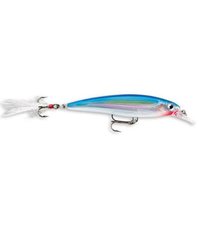 Rapala XR08-SB RAPALA X-RAP 3-1/8" 1/4 OZ SILVER BLUE