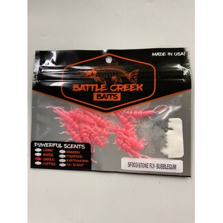 Battle Creek SF0013-STONE FLY-BUBBLEGUM-12 CT GARLIC