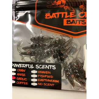Battle Creek SF005-STONE FLY-SMOKE AND COPPER-12 CT GARLIC