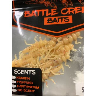 Battle Creek SF006-STONE FLY-BUTTERWORM-12 CT GARLIC