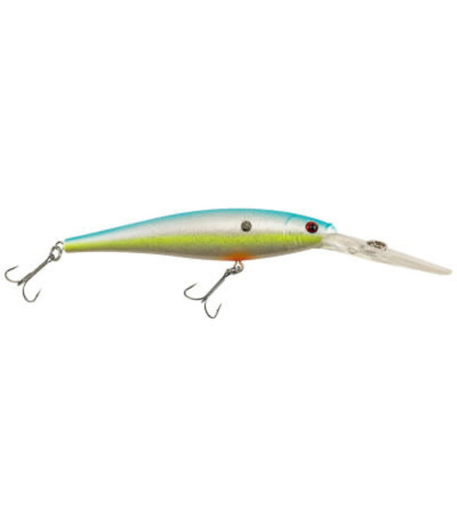 PURE FISHING BERKLEY FLICKER MINNOW SZ 7  3" 1/4 OZ DEPTH 14'-17' RACY SHAD