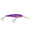PURE FISHING BERKLEY FLICKER MINNOW SZ 7  3" 1/4 OZ DEPTH 14'-17'FLASHY PURPLE CANDY