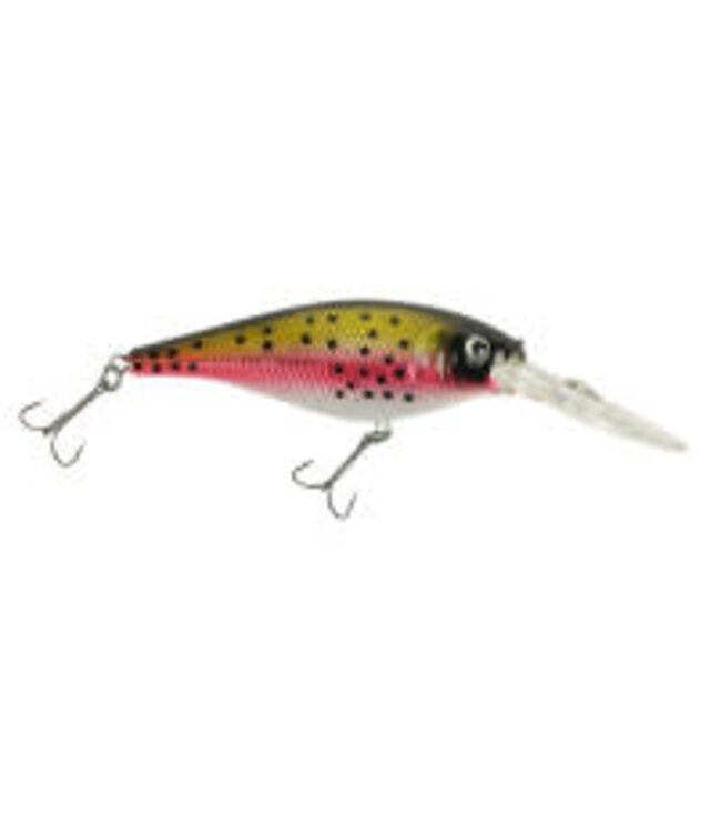 PURE FISHING BERKLEY FLICKER SHAD CRANKBAIT SZ 5 2" 3/16 OZ DEPTH 9'-11' RAINBOW TROUT