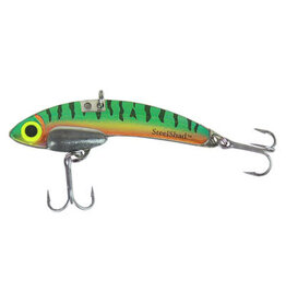 SteelShad Fishing Company (SSL-10004) STEELSHAD 3/8OZ PERCH/FIRETIGER