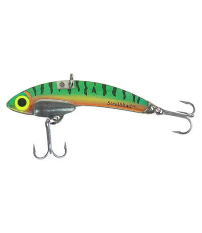 SteelShad Fishing Company (SSL-10004) STEELSHAD 3/8OZ PERCH/FIRETIGER