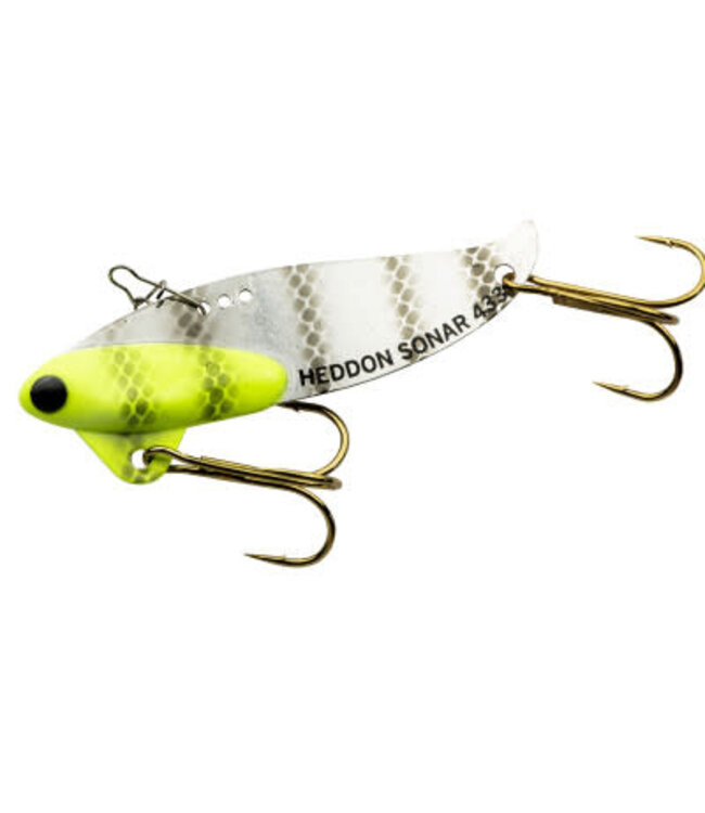 Heddon HDN SONAR CHARTREUSE BLACK STRIPE