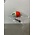 Sheffield Fishing Products SHEFFIELD WEIGHTED FOAM FLOATS X-SMALL1.25"ORANGE / WHITE WITH REMOVABLE LEAD PEG