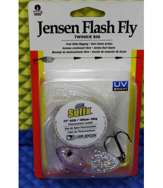 LUHR JENSEN JENSEN FLASH FLY TWINKIE RIG FISH CANDY UV PURPLE