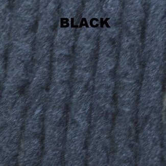 THE BUG SHOP GLO BUG YARN 15'/PKG BLACK - YBL