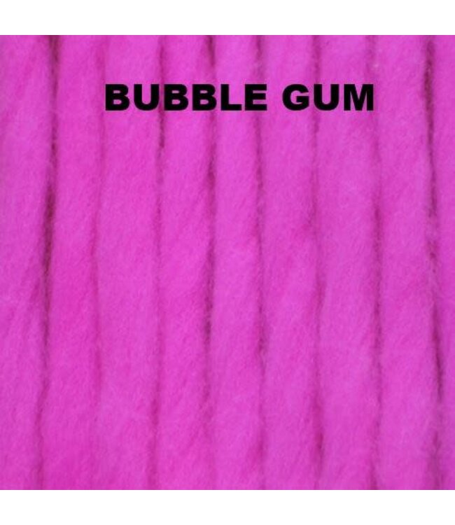THE BUG SHOP GLO BUG YARN 15'/PKG BUBBLE GUM