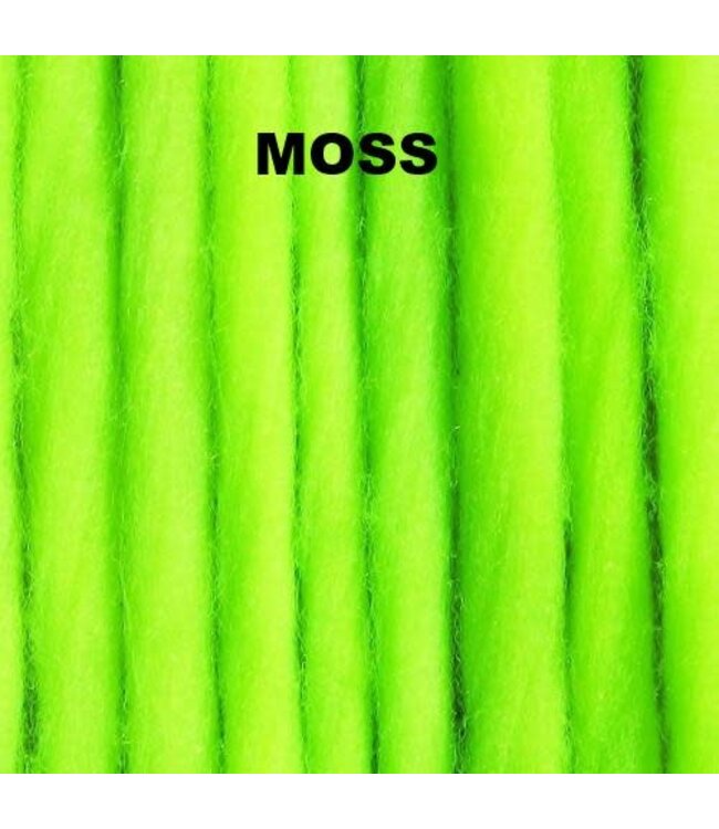 THE BUG SHOP GLO BUG YARN 15FT/PKG MOSS - YM
