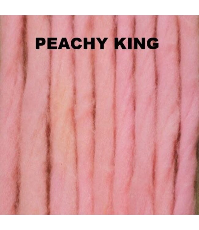 THE BUG SHOP GLO BUGS BLING YARN PEACHY KING