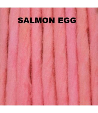 THE BUG SHOP GLO BUGS BLING YARN SALMON EGG
