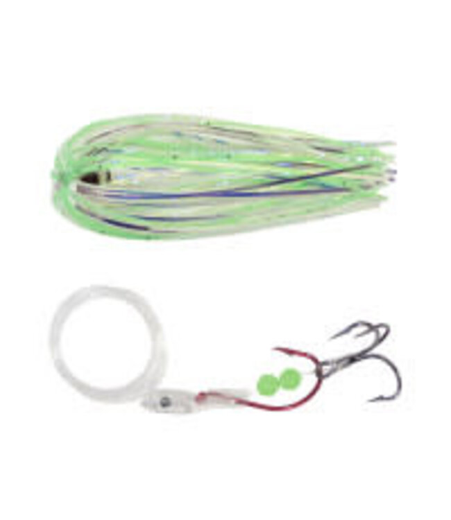 A-TOM-MIK MFG. L204  A-TOM-MIK TOURNAMENT LIVE SERIES TROLLING FLY  LIME MIRAGE