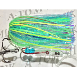 A-TOM-MIK MFG. A-TOM-MIK TOURNAMENT LIVE SERIES TROLLING FLY HAMMER LIME (L-215)
