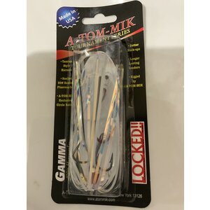 A-TOM-MIK MFG. T-436X  A-TOM-MIK TOURNAMENT SERIES TROLLING FLY STEEL GATOR GLOW