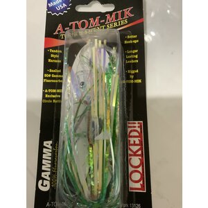 A-TOM-MIK MFG. T-029 A-TOM-MIK TOURNAMENT SERIES TROLLING FLY GREEN PEARL