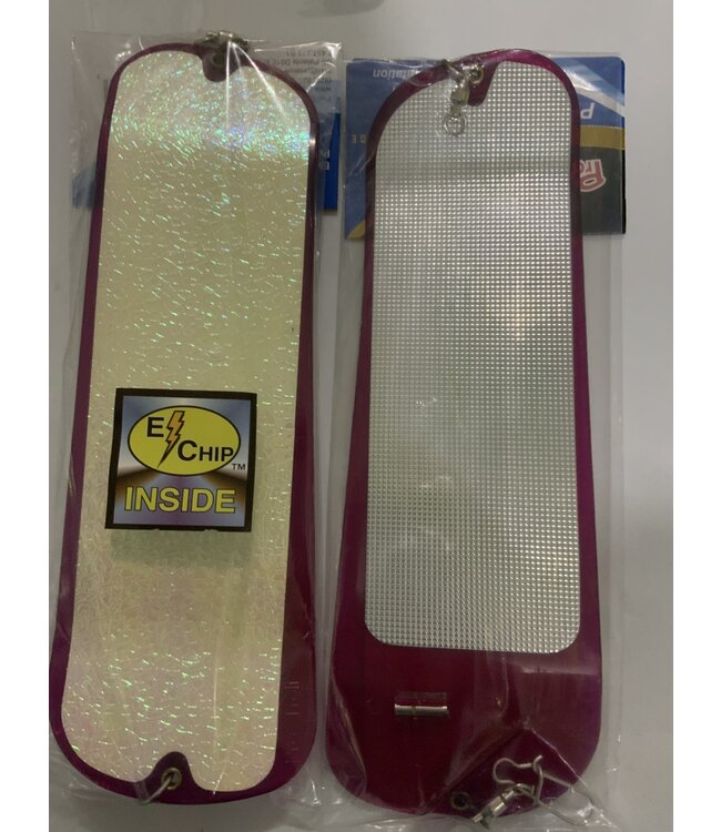 (PC11-764) PRO-TROLL PROCHIP 11 FIN FLASHER  FISH DOC PURP DBL/GLO&GEO
