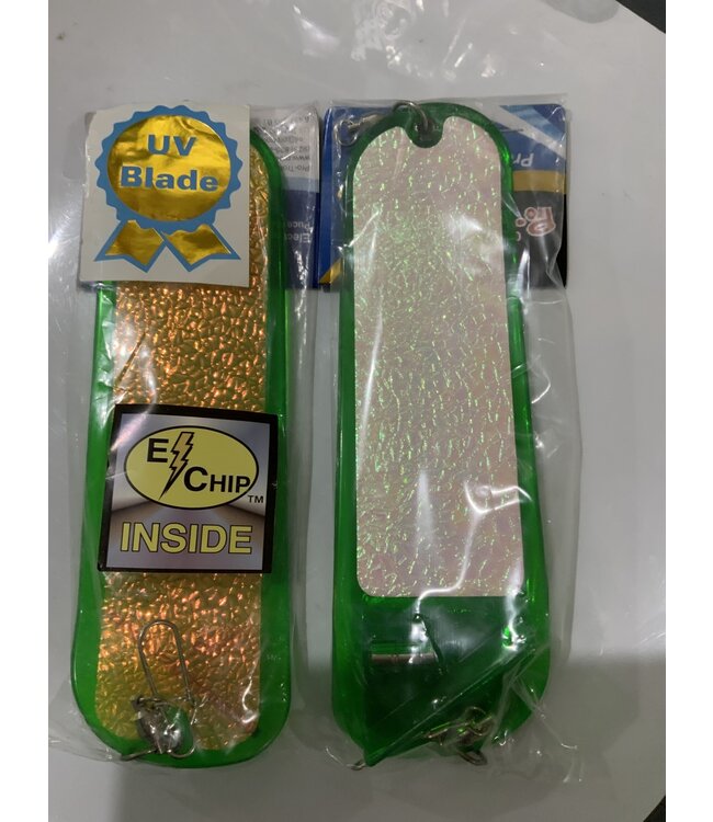 Pro-Troll (PC8-780) PRO-TROLL PROCHIP 8 FIN FLASHER  UV GREEN GLOW