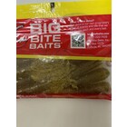 Big Bite Baits, Inc. (TUB3544) 3.5" SALT TUBE BERMUDA GRASS BLACK FLAKE