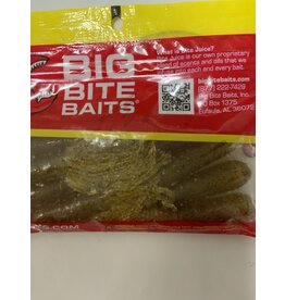 Big Bite Baits, Inc. (TUB3544) 3.5" SALT TUBE BERMUDA GRASS BLACK FLAKE