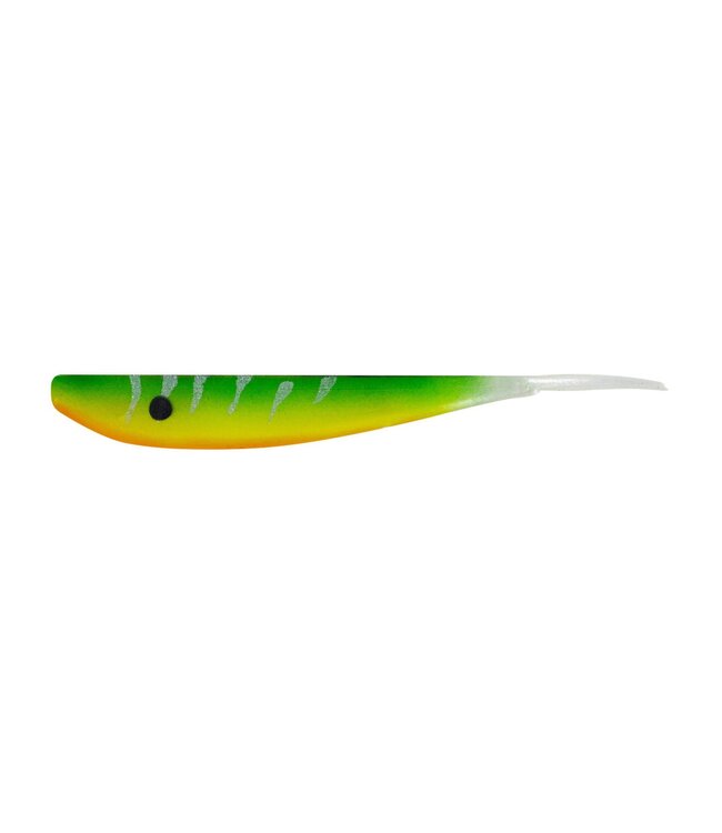 (4SLIMMIN-PNT-05) BIG BITE BAITS 4" SLIM MINNOW SILVER FIRETIGER"