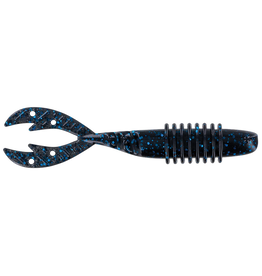 (425KMSW-01) BIG BITE BAITS 4.25" KAMIKAZE SWIMON  BLACK BLUE FLAKE