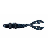 (425KMSW-01) BIG BITE BAITS 4.25" KAMIKAZE SWIMON  BLACK BLUE FLAKE