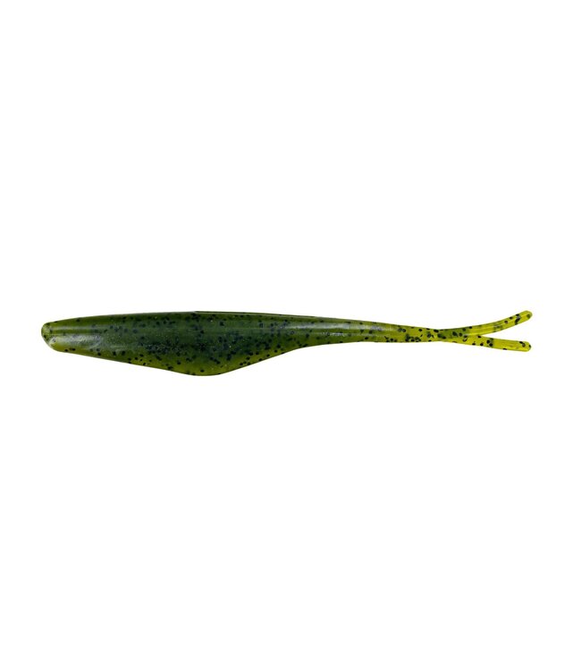 (JM508) BIG BITE BAITS 5" JERK MINNOW WATERMELON SEED