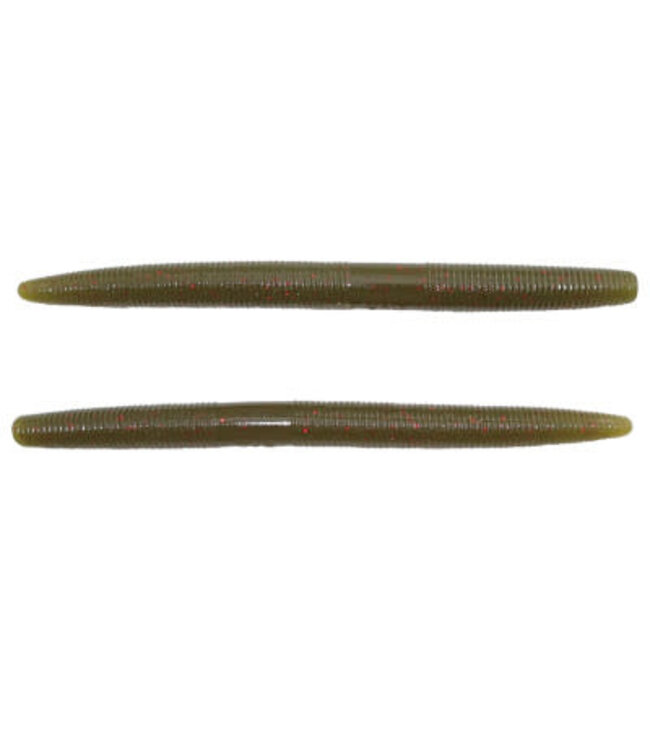 GARY YAMAMOTO CUSTOM BAITS YAMAMOTO 4”  SENKO LIGHT GREEN PUMPKIN 10pk