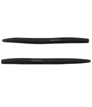 GARY YAMAMOTO CUSTOM BAITS 9-10-194 YAMASENKO WORM 5" WATERMELON/BLACK FLAKE