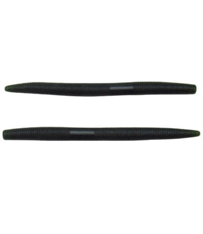 GARY YAMAMOTO CUSTOM BAITS 9-10-194 YAMASENKO WORM 5" WATERMELON/BLACK FLAKE