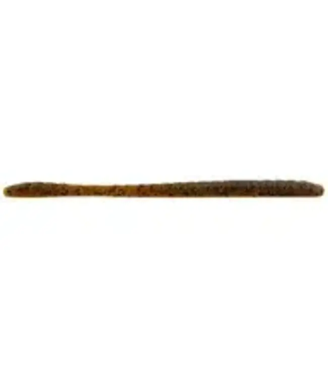 Googan Baits (GSS-GNP  139) GOOGAN BAITS SLIM SHAKE WORM GREEN PUMPKIN