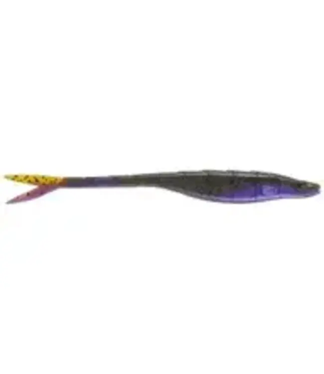Googan Baits (GDT-5-GPU  110) GOOGAN BAITS 5" DART GREEN PUMPKIN PURPLE FLAKE
