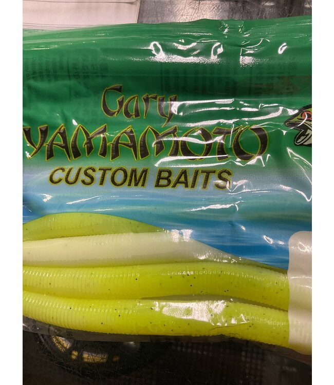 GARY YAMAMOTO CUSTOM BAITS 9-10-909 YAMAMOTO 5" YAMASENKO CHART/SHAD LAMINATE
