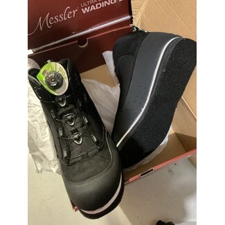 MESSLER MESSLER M1 WADING BOOT BLACK/GREEN SIZE 10 FELT