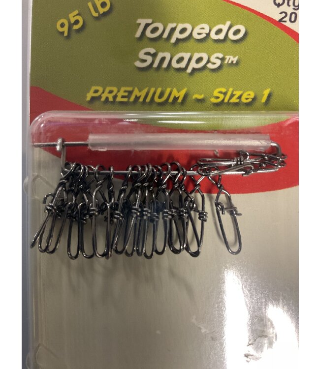 TORPEDO SNAPS PREMIUM SZ 1 (95 LBS) 20 PK