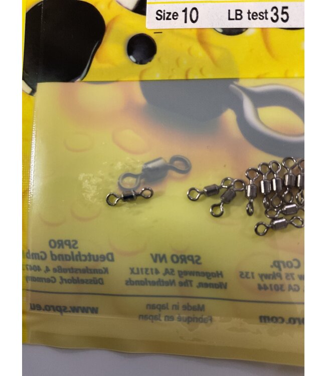 Spro Corp. Spro power swivel SZ 10 35lb 50pack
