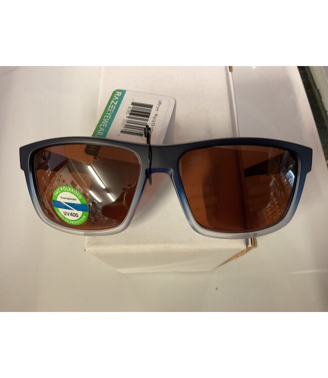 RAZE Eyewear RAZE EYEWEAR 25531 OFFSHORE - NAVY CLEAR HD POLARIZED