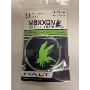 Maxxon Outfitters L-S10#9 LEADER 9' 10 LBS SALT